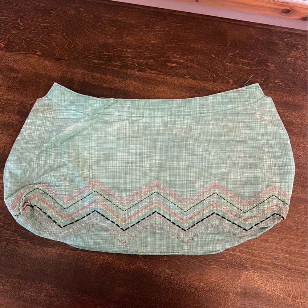 Thirty-one Turquoise Cross Pop Purse Skirt Cover